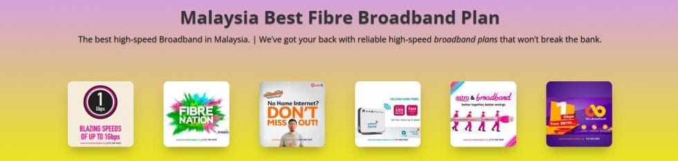 Malaysia fibre broadband